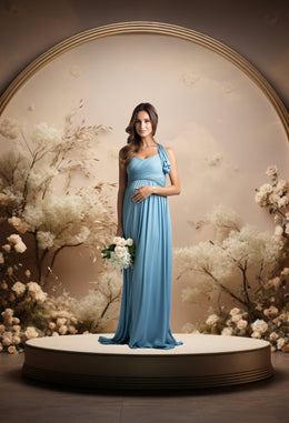 50 Circular Floral Podium Digital Backdrops, Maternity Backdrop, Digital Composite, Photoshop Editing, Mega Bundle, Fine Art Textures