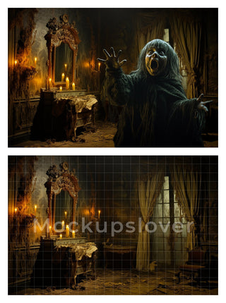 176 Halloween Background Digital, Bundle Halloween Horror Backdrop, Photography Composite, Printable Set