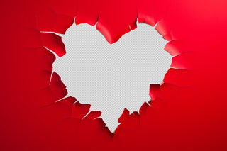 Red Heart Overlay Valentines Day Digital Backdrop, Photography Overlay digital download, Valentine Day Overlay, Photoshop editing