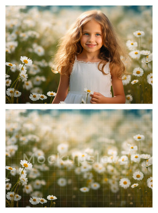 150 Spring Fields Digital Backdrop Collection,  High-Quality Floral Photo Backgrounds, Instant Download for Portrait Photography, Maternity