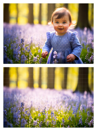 150 Spring Fields Digital Backdrop Collection,  High-Quality Floral Photo Backgrounds, Instant Download for Portrait Photography, Maternity