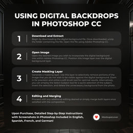 100 Black Walls Digital Backdrop, Dark Canvas Digital Backdrops, Maternity Digital Backdrops for Photoshop Composites, digital download