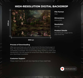 Cinderella digital background, Spring Backdrop, Kids portrait, Fairy children photography composite, Princess Fantasy, Photoshop Template