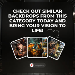 Woodland Fairy Digital Backdrops, Enchanted Forest Digital Backdrops, Magical Background For Children Photography, Portrait, Princess