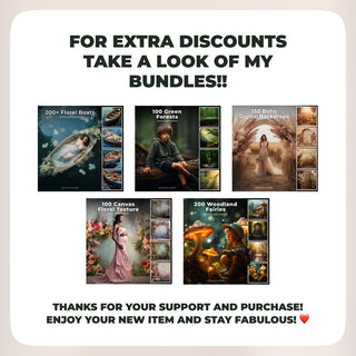 40 Alice in Wonderland Digital Background Bundle, Fine Art Portrait, Children Photography, Fairy Backdrop, Rabbit, Cat, Forest Whimsical