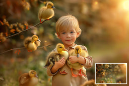 25 Farm Animal Digital Background Bundle, Rustic Photography Backdrop, Pig, Duck, Cow, Hen, Horse, Bear, Autumn Road, Instant Download