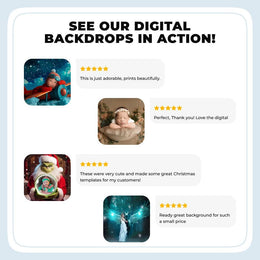 Newborn Flower Studio Digital Background Bundle, Baby Photo Prop, Floral backdrop, Photoshop Composite, Creative Imagery, Spring, Gift Card