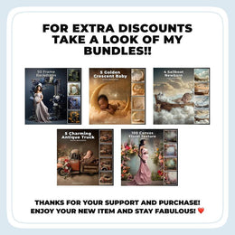 Newborn Flower Studio Digital Background Bundle, Baby Photo Prop, Floral backdrop, Photoshop Composite, Creative Imagery, Spring, Gift Card