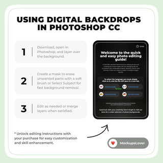 Ice Cream Digital Background Bundle, Summer Holiday Backdrop, Photography Creative Composite, Photo Editing, Kids Prop, Photoshop Action