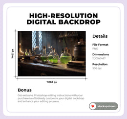 Wizard School Digital Background Mega Bundle, Potter, White Owl, Library, Composite Template, Hogwarts, Kids Photography, Creative Composite