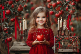 Apple Orchard Digital Background Bundle, Summer Photography Composite, Outdoor Photo Portrait, Childhood Photo, Autumn Harvest, Apple Tree