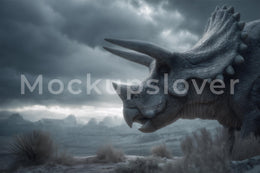 Dinosaur Digital Background, Jurassic Park Backdrop, Prehistoric, Creative Composite, Kids Prop, Photoshop Template, Extended Commercial