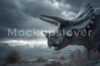 Dinosaur Digital Background, Jurassic Park Backdrop, Prehistoric, Creative Composite, Kids Prop, Photoshop Template, Extended Commercial