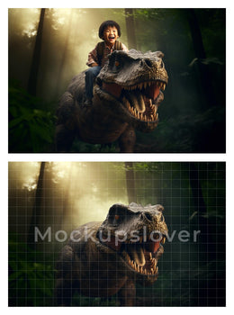 200 Dino Digital Background Bundle, Fantasy Forest Backdrop, Dinosaur, Jurassic Park, Jungle, Brontosaurus, Kids Prop, Creative Composite