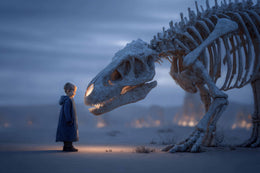 dinosaur skeleton scene, jurassic backdrop, kids photo prop, prehistoric environment, photoshop template