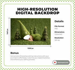 Christmas Baby Face Swap Photoshop Overlay, Christmas Tree Digital Backdrop, Green Studio Photo Background, Holiday Newborn Portrait Prop
