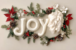 Cozy Christmas Newborn Digital Backdrop, Creamy Studio Photo Background, Holiday Baby Prop, Photoshop & Canva Template, Photo Editing