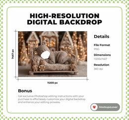 First Christmas Baby Face Swap Overlay, Gingerbreads Digital Backdrop, Wood Bed, Christmas Cookies Photo Background, Teddy Bear Newborn Prop