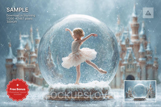 christmas scene, winter wonderland backdrop, holiday photo background, kids photo prop, festive scenery